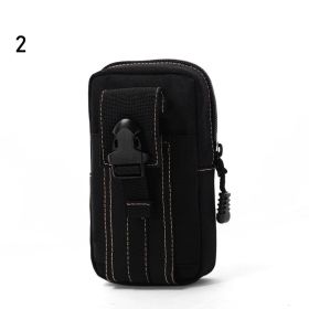 1pc Men's Denim Waist Bag For Outdoor Hiking (Style: Style 2)