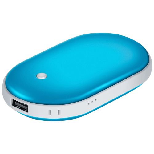 Portable Hand Warmer 5000mAh Power Bank Rechargeable Pocket Warmer Double-Sided Heating Handwarmer Portable Hand Warmer 5000mAh Power Bank Rechargeable Pocket Warmer Double-Sided Heating Handwarmer