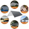 Waterproof Camping Tarp Kit / Tent Canopy Rain Fly / Awning Shelter for Outdoor UV Protection