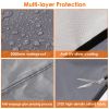 Waterproof Camping Tarp Kit / Tent Canopy Rain Fly / Awning Shelter for Outdoor UV Protection