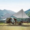 Waterproof Camping Tarp Kit / Tent Canopy Rain Fly / Awning Shelter for Outdoor UV Protection